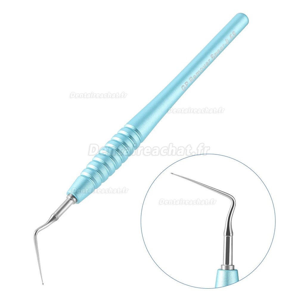 Extracteur de gutta-percha (GPR), Instrument manuel de retrait de gutta pour le traitement de révision